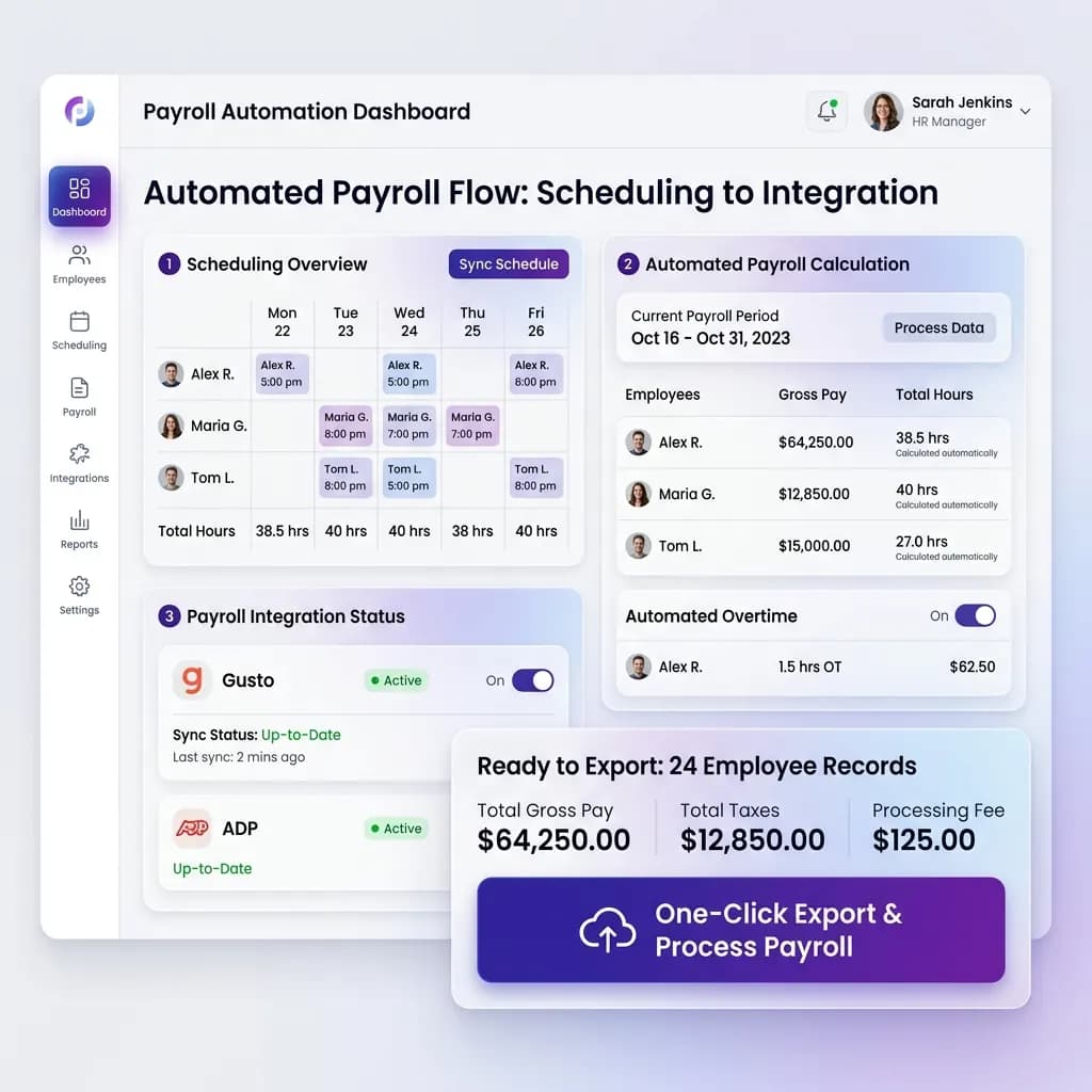 Payroll Integration Dashboard