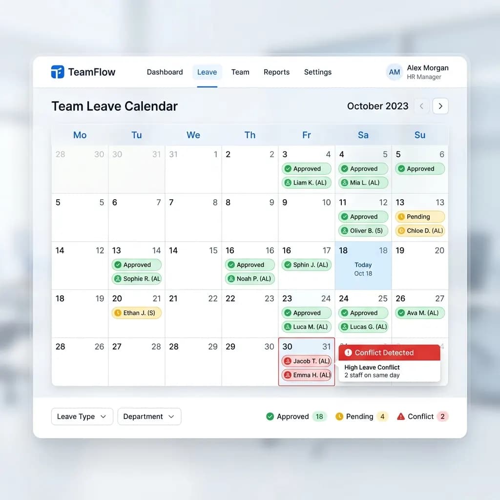 Leave Management UI